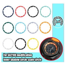 Casioak DIY Watch Scale Ring Index For Casio GA2100 GA2110 Scale circle Hour Marker Dial Ring Modified dial watch accessories