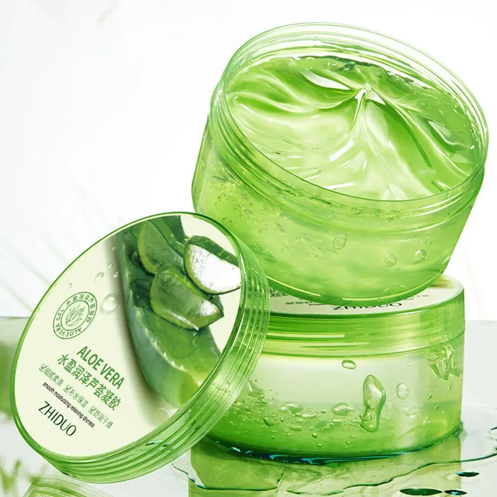 Aloe Vera Moisturizing Gel Deep Hydration And Nourishing Aloe Vera Gel Facial Leave-In Gel Shrink Pores Sleep Mask Face Skincare