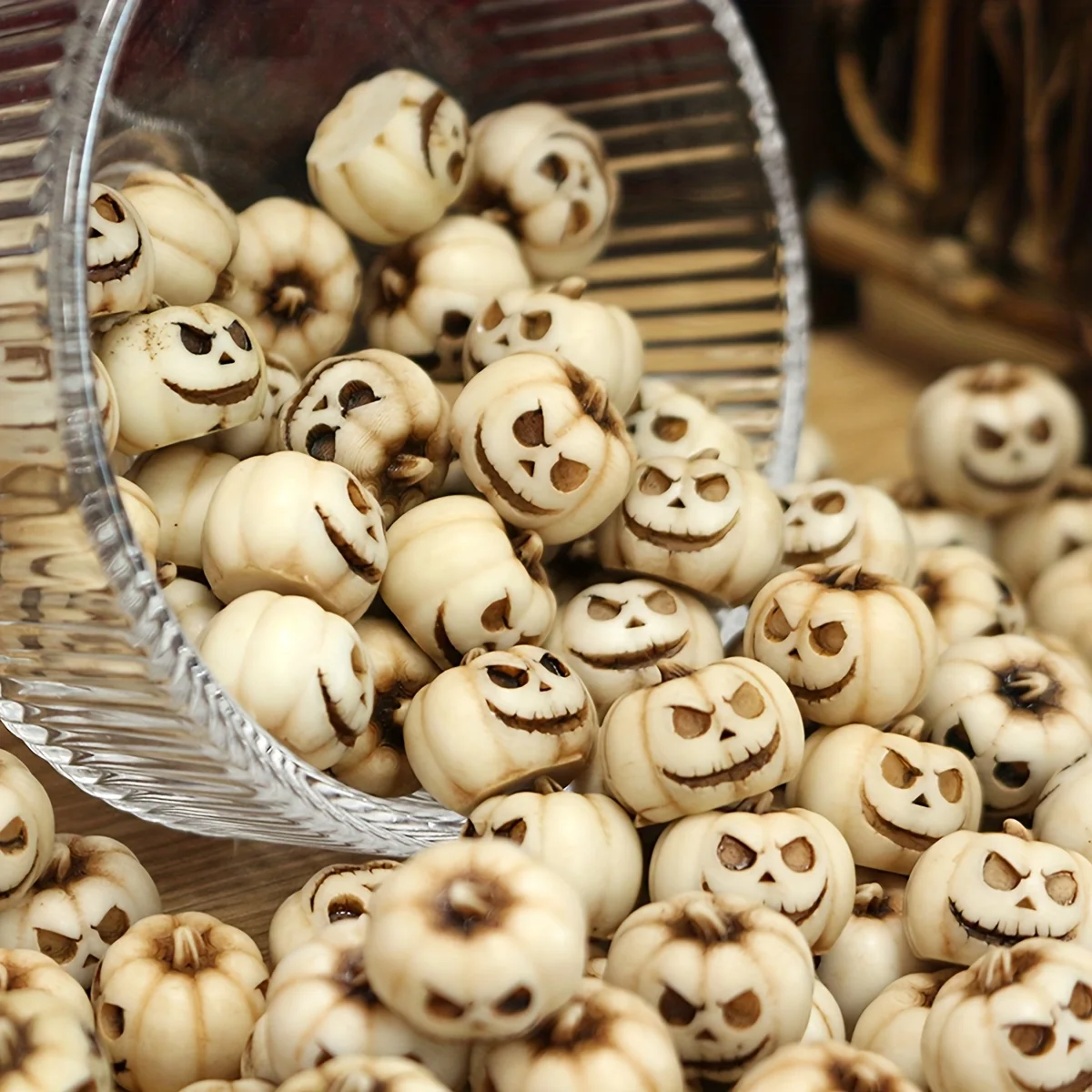 

20 шт., белые миниатюрные тыквы, имитация тыквы, статуя домашнего двора, аксессуары для бонсай, садовая скульптура, украшения для вечеринки