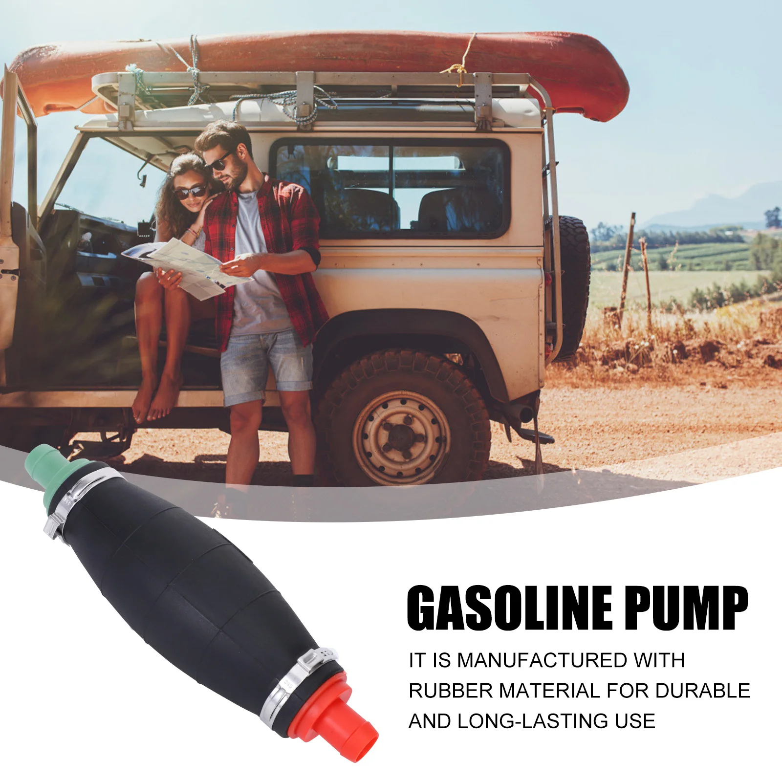 1Pc Fuel Pump Rubber Hand Fuel Pump Gasoline Pump for Car Boat Motorbike Fuel Pump for Car Fuel Pump for Boat