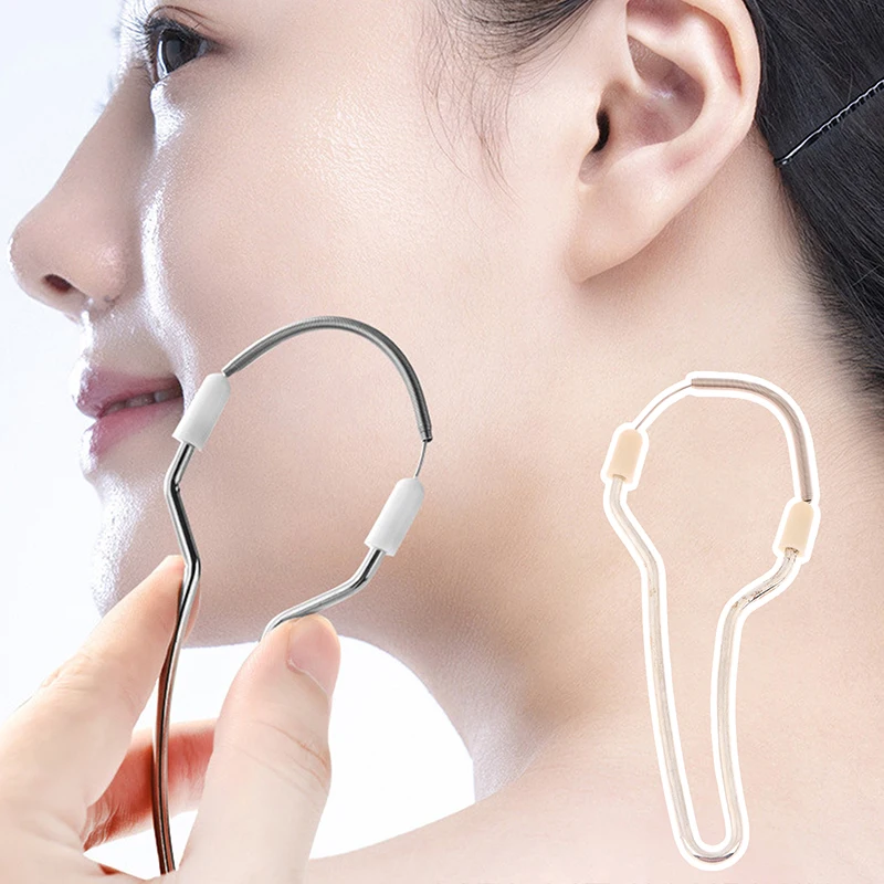 1/2/5 قطعة مزيل شعر الوجه المحمول غرامة الشعر الجنين الشعر الربيع إزالة شعر الوجه مزيل الشعر الوجه الإعصار الوجه ضام #3