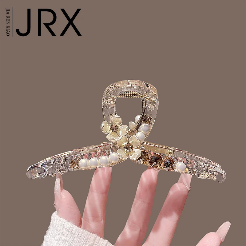 presilha-de-cabelo-elegante-com-perolas-e-flores-acessorio-feminino-moderno-e-versatil-de-tamanho-grande-para-penteados-apan