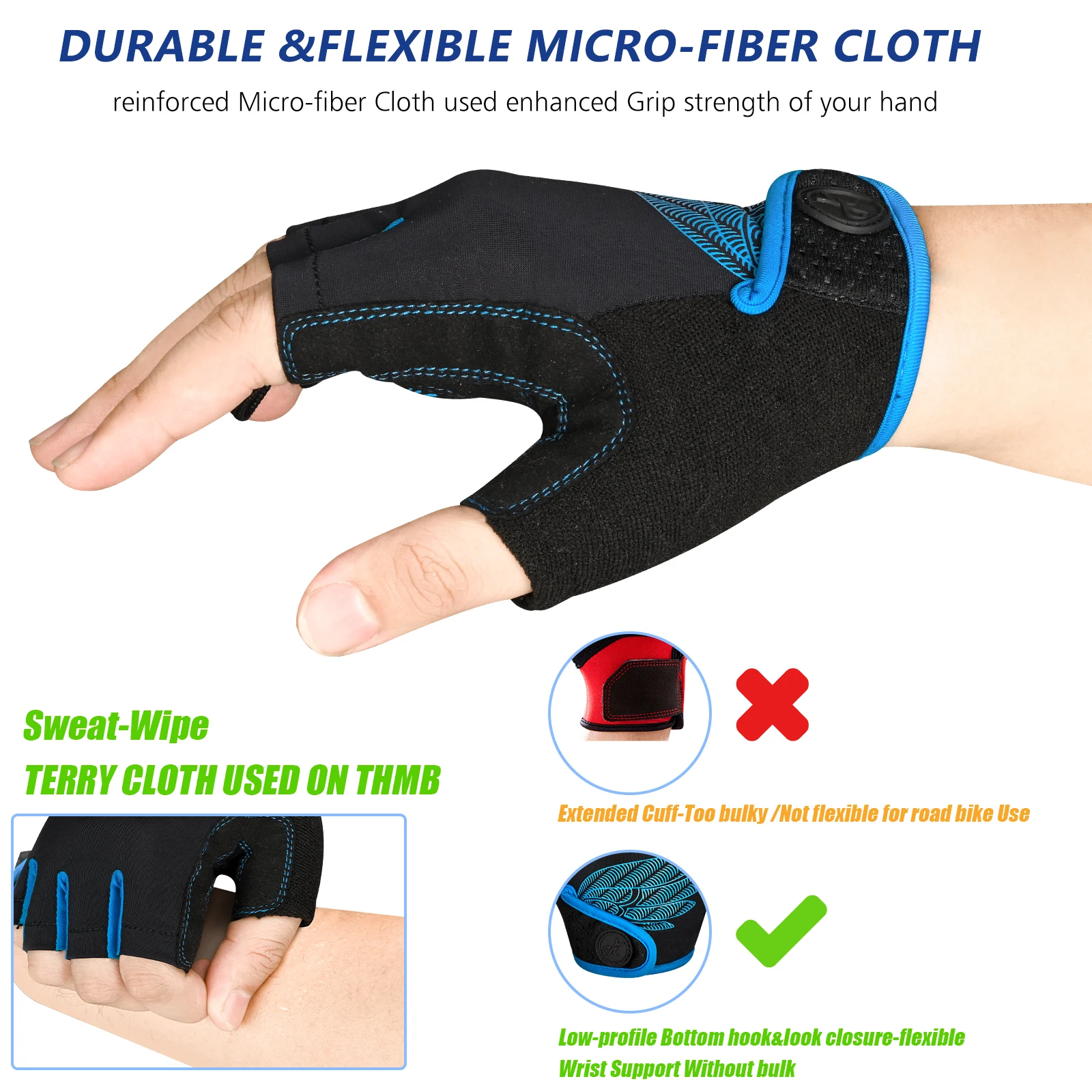 Thumbnail 3 - #66 Top Gel Padded Cycling Gloves Picks for Every Budget