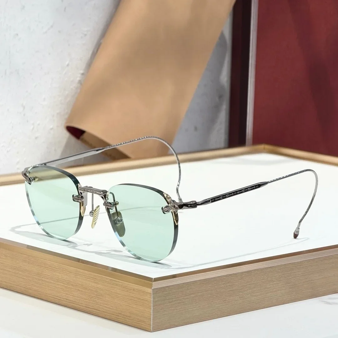 

JMM FAIRBANK SIZE 47-21 Top Quality Sunglasses for Men and Women Classic Luxury Titanium Designer Sunglasses Frames