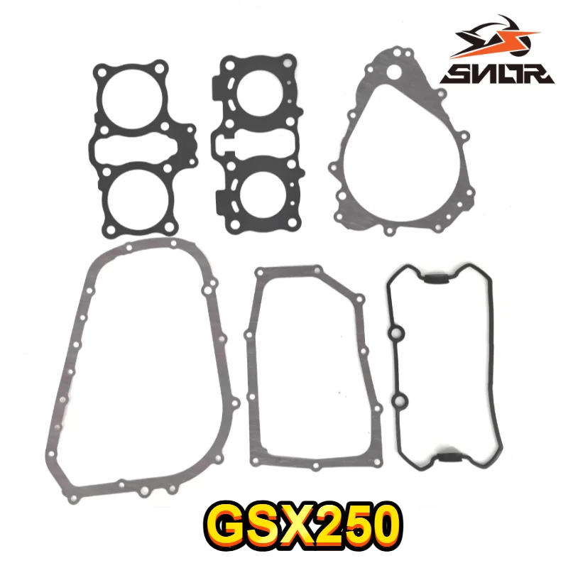 SNOR Engine Gasket Kit Cylinder Head Clutch Oil Pan Seal Gasket Fits For Suzuki GW250 GSX250R DL250 Katana250 Inazuma 250 Parts