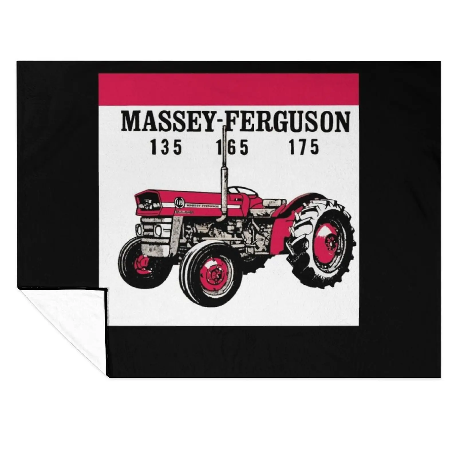 

Massey-Fergusson Throw Blanket Soft Plush Plaid Beautifuls Cute Plaid Blankets