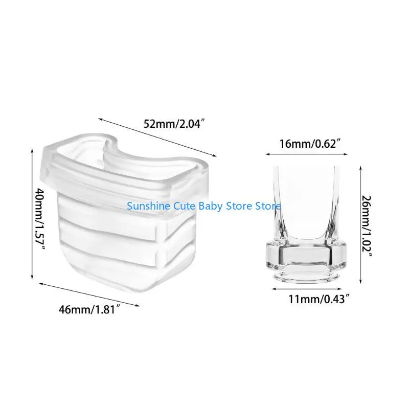 C5AF غشاء سيليكون عملي/صمامات منقار البط جزء بديل لمضخة الثدي متين #6