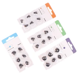 6Pcs Hearing Aids Earplugs Domes White Silicone Open Fit Ear Tips Replaceable Hearing Aid Accessory SML Hearing Impairments