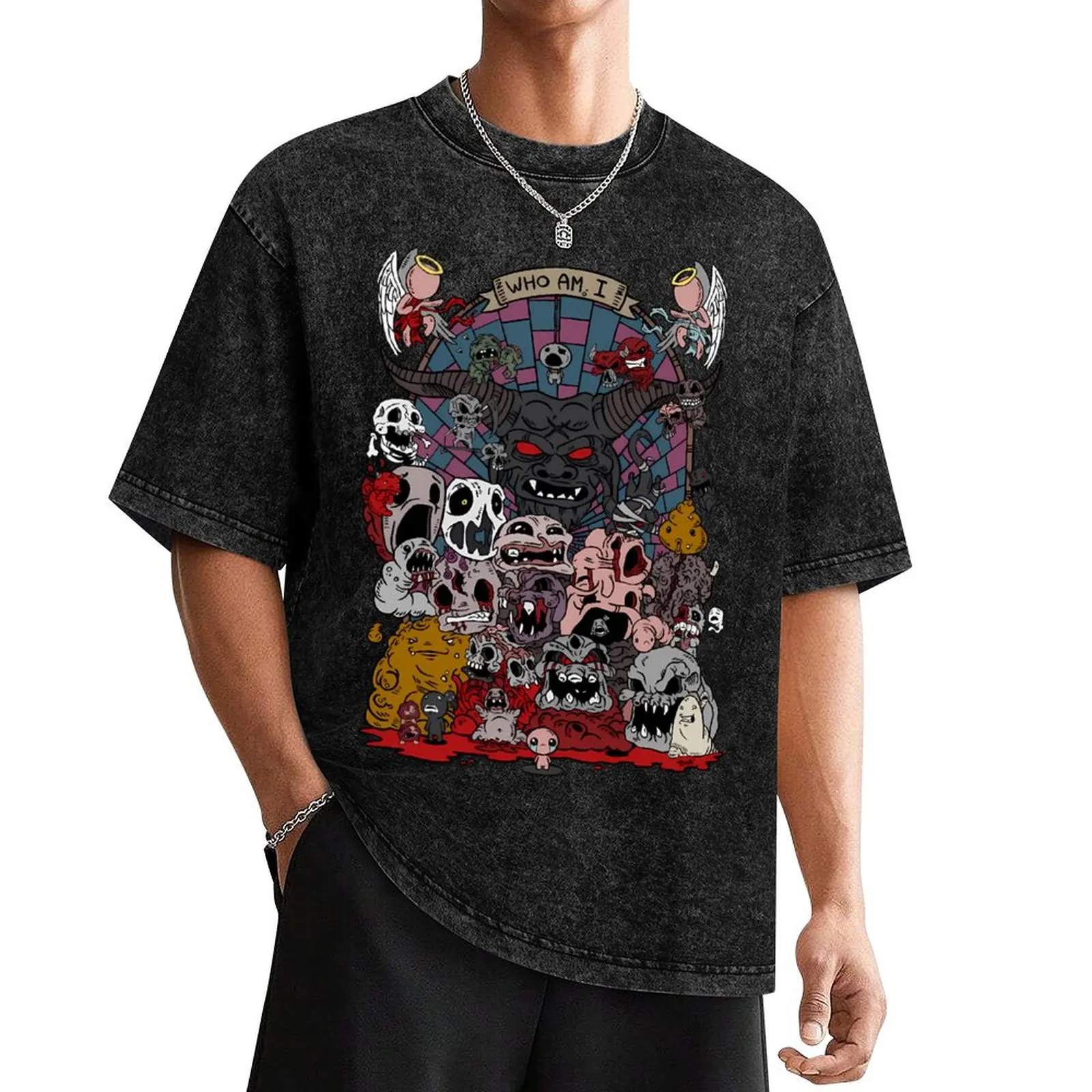 

The Binding Of Isaac T-Shirt blanks boys animal print tee shirts for men