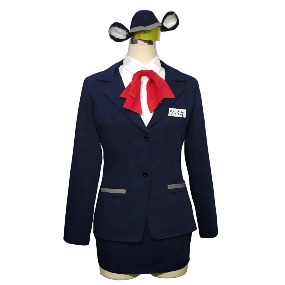 

XIN LAI SEN Unisex Anime Cos Kasuga Tsubaki Cosplay Costume Uniform Custom Size