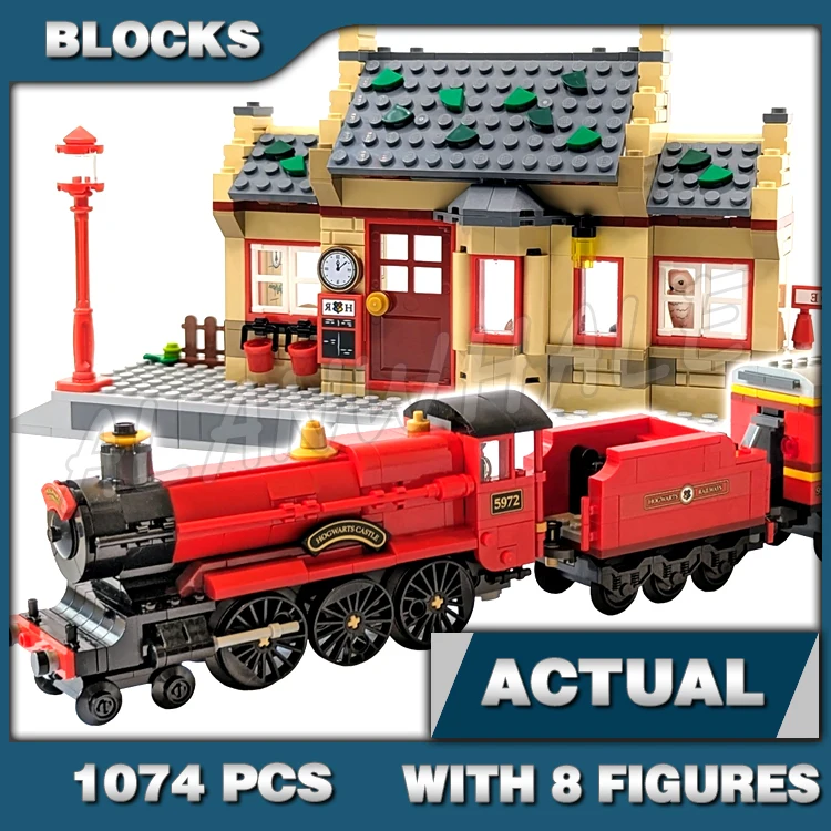 777 Uds. Mundo mágico de los magos Shrieking Shack Whomping Willow hombre lobo 19071 Juguetes de bloques de construcción compatibles con el modelo