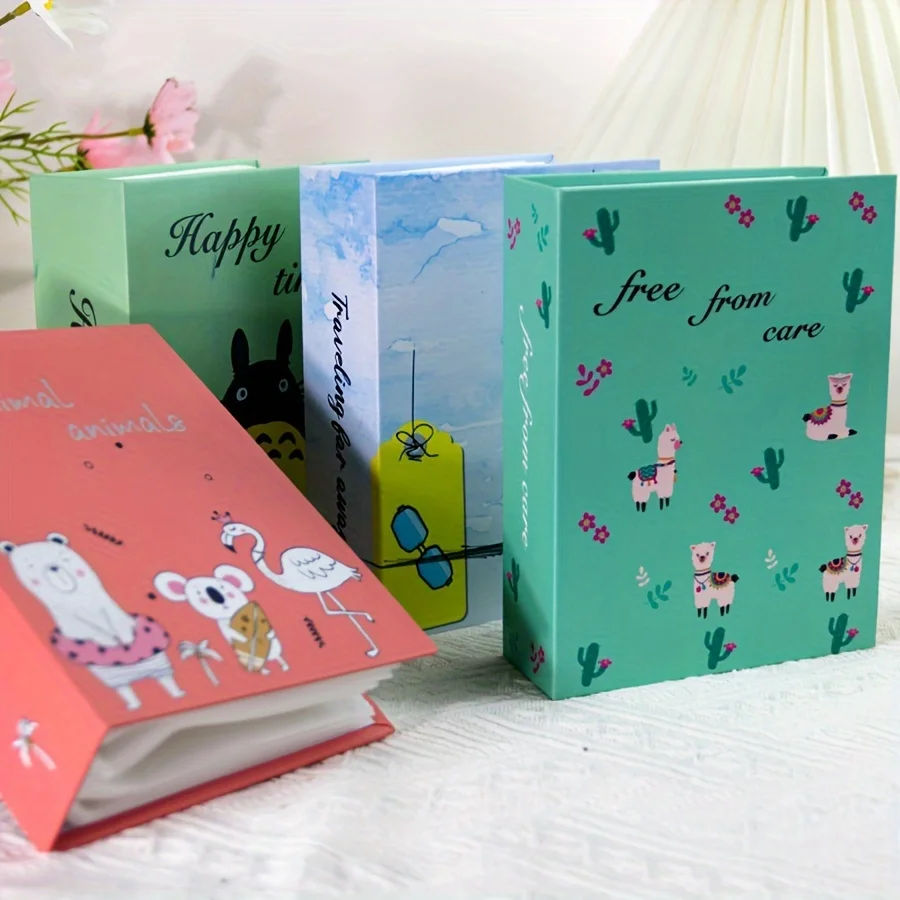 Simple modern cartoon 6 inch 100 card small album