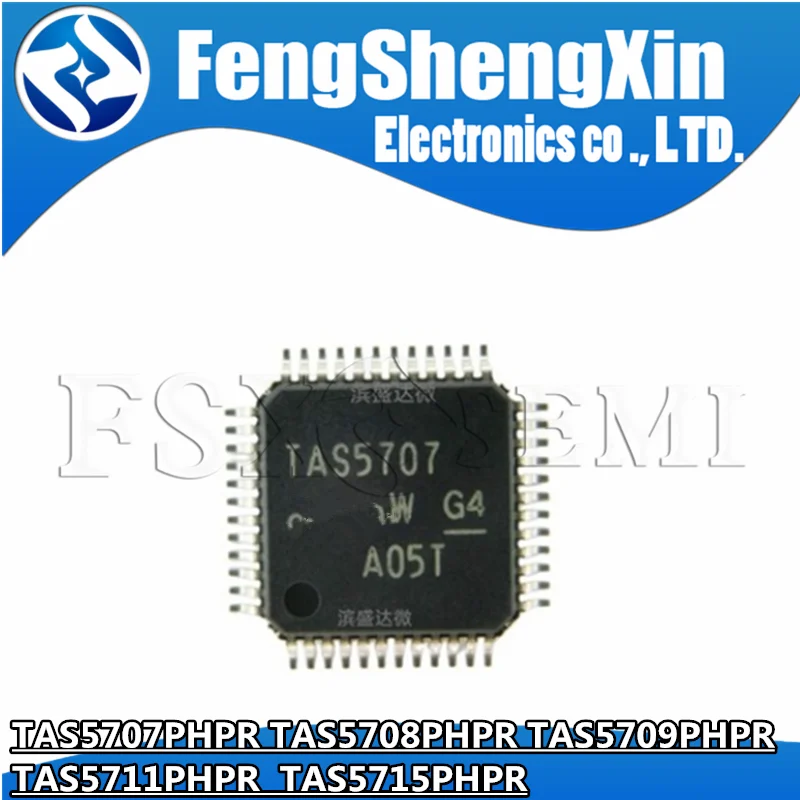 

5pcs TAS5707PHPR TAS5707 TAS5708PHPR TAS5708 TAS5709PHPR TAS5709 TAS5711PHPR TAS5711 TAS5715PHPR TAS5715 QFP Chips