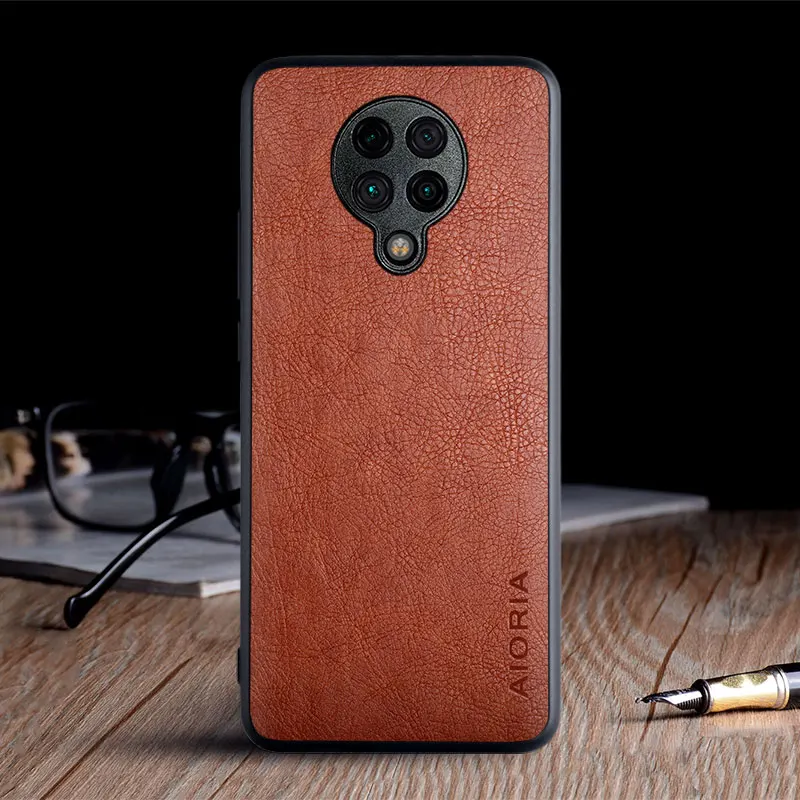 Case for Xiaomi Poco F2 Pro X3 NFC X2 funda luxury Vintage Leather skin coque soft hard cover for xiaomi poco f2 pro case capa