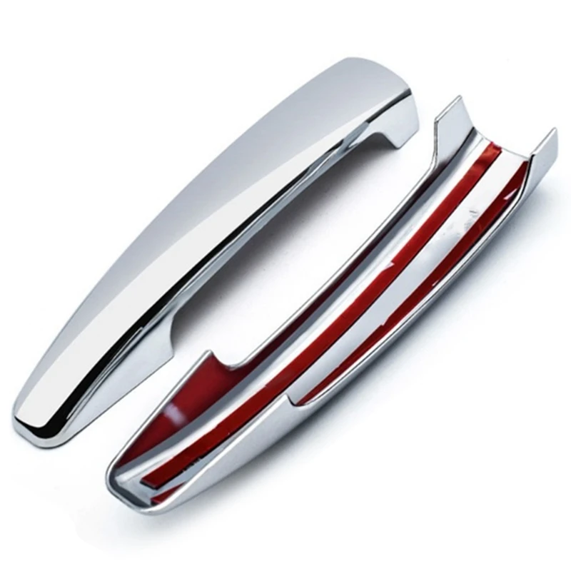 For Peugeot 208 2012-2018 Luxuriou Chrome Exterior Door Handle Cover Car Accessories Stickers Trim Set