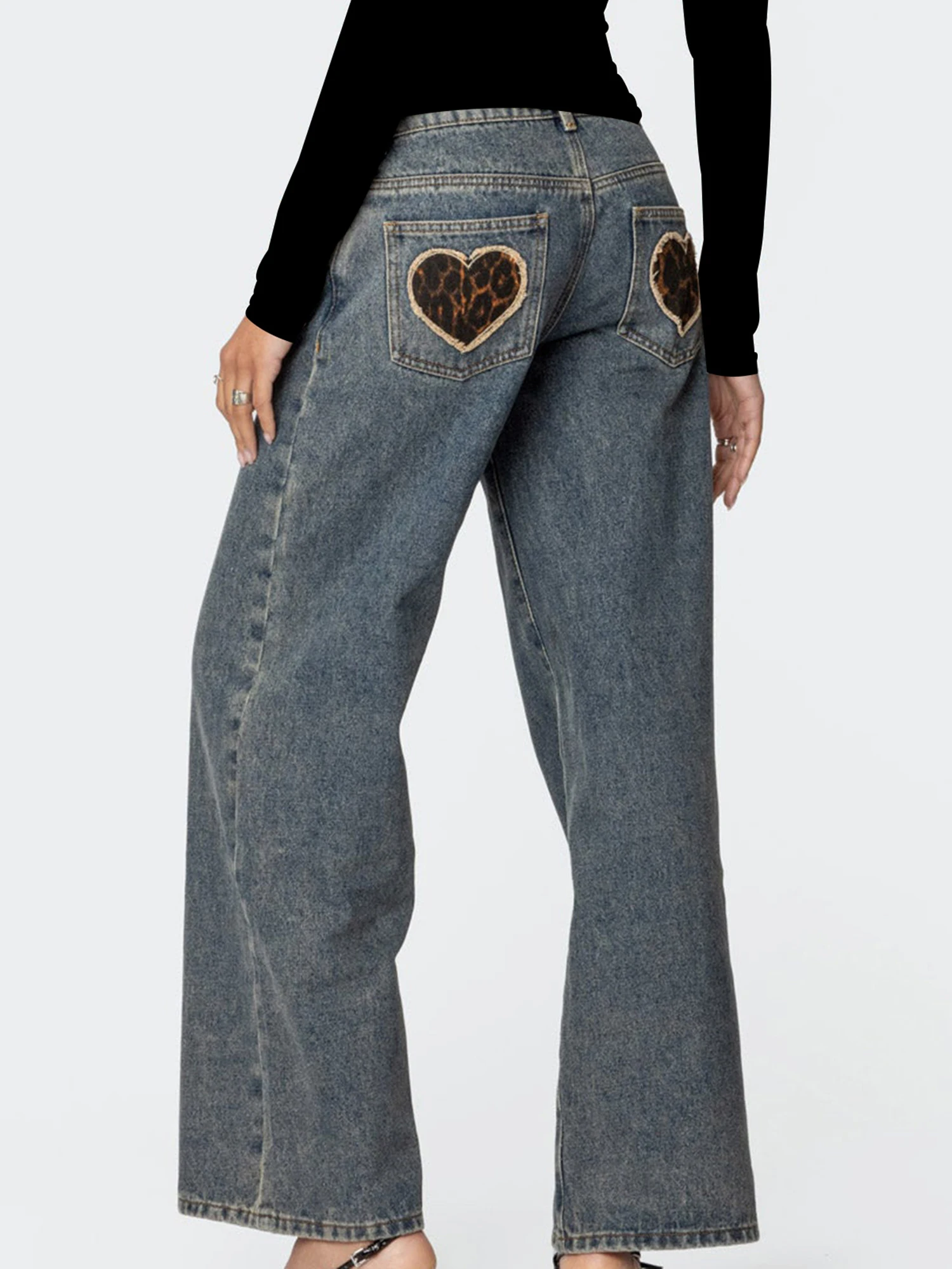 Women s Distressed High Waisted Skinny Jeans Stretchy Denim Pants  Fit Trousers with Ripped Holes and Frayed Hem