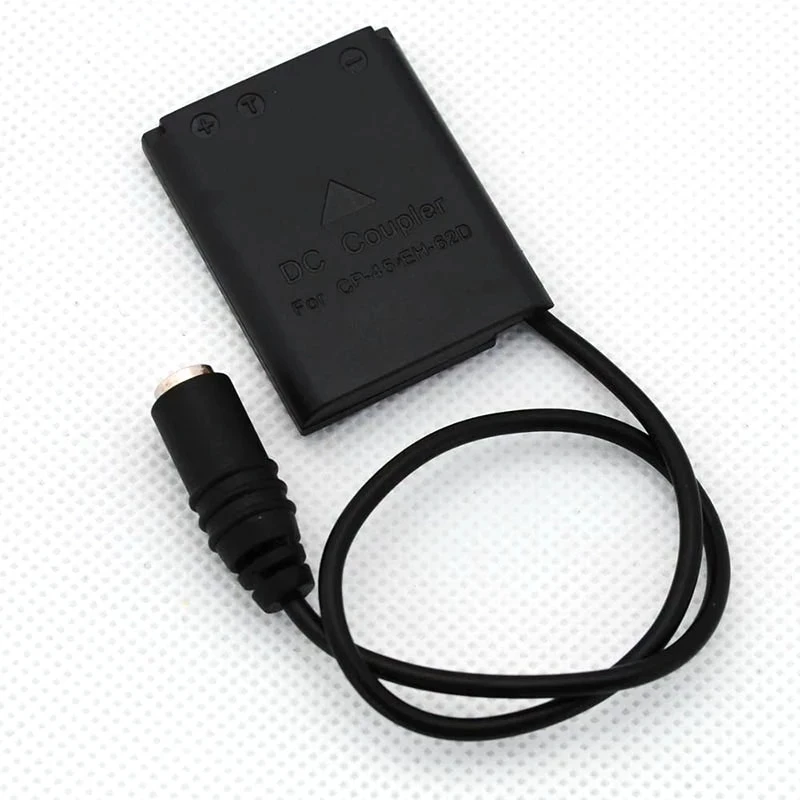 

CP-45 DC Coupler Dummy Battery Li40B Li42B ​for Fujifilm FinePix 1200 MX500 Kodak KLIC-7006 Pentax D-Li63 Nikon EN-EL10 Camera