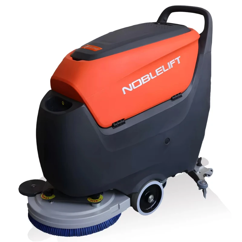 50L recycled water tank floor scrubber stone floor cleaning machine