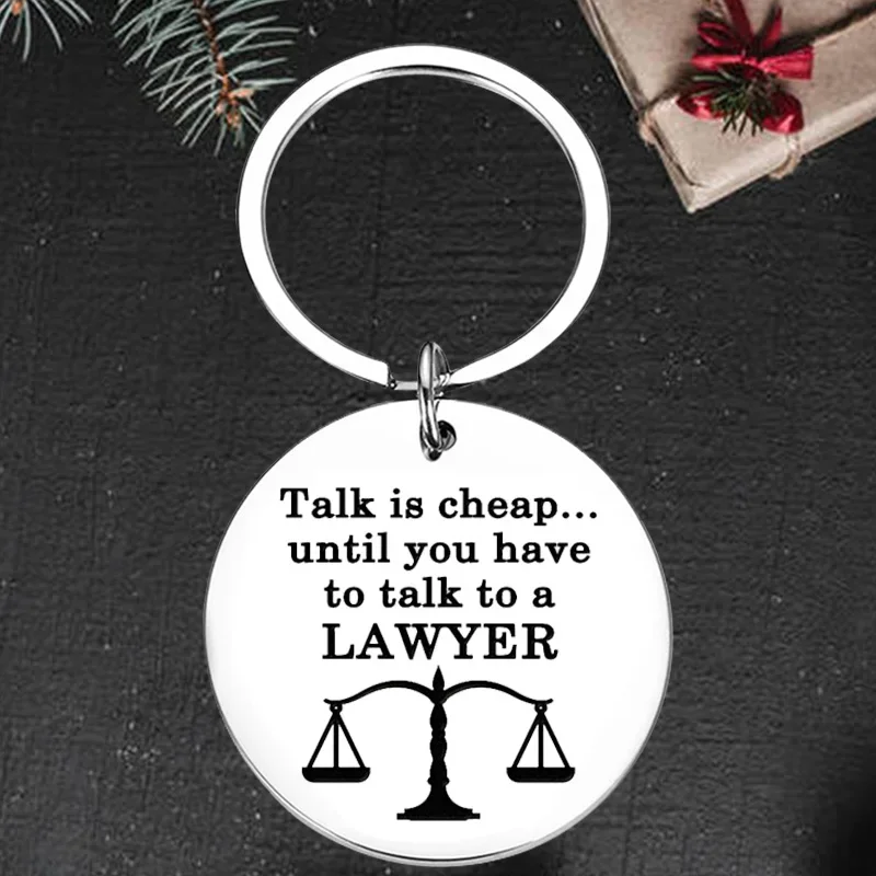 

Cute Scale of Justice Lawyer Keychain Pendant Lawyer Attorney Key Chains Law Student Gift Lawyer Graduation Key Ring