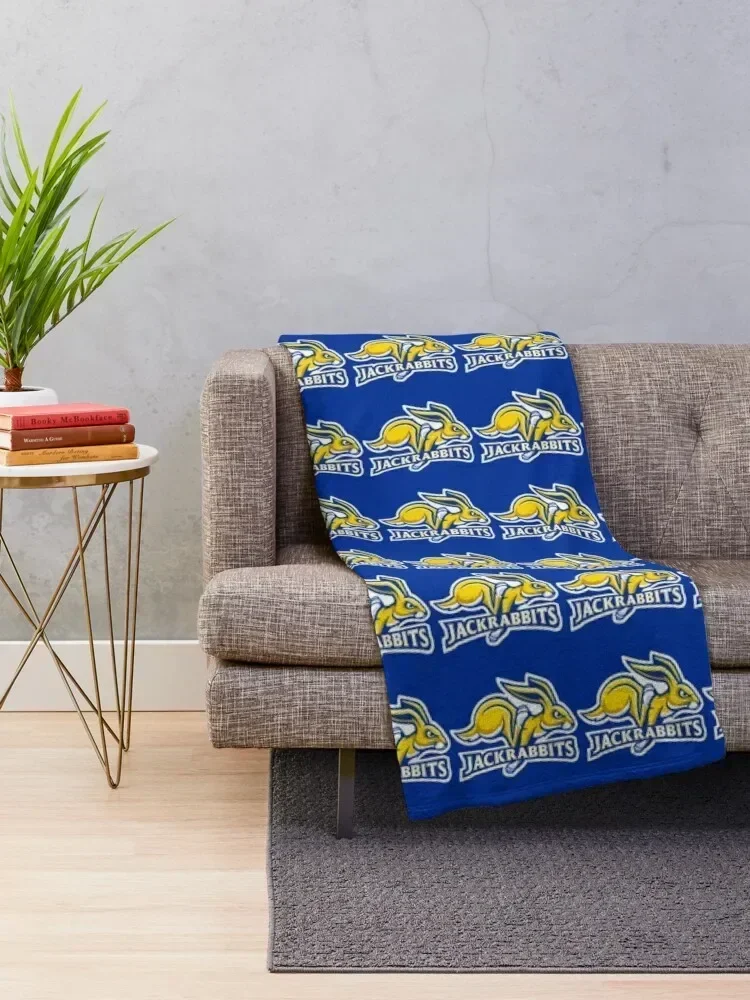 South Dakota State Jackrabbits Throw Blanket Weighted Tourist Blankets