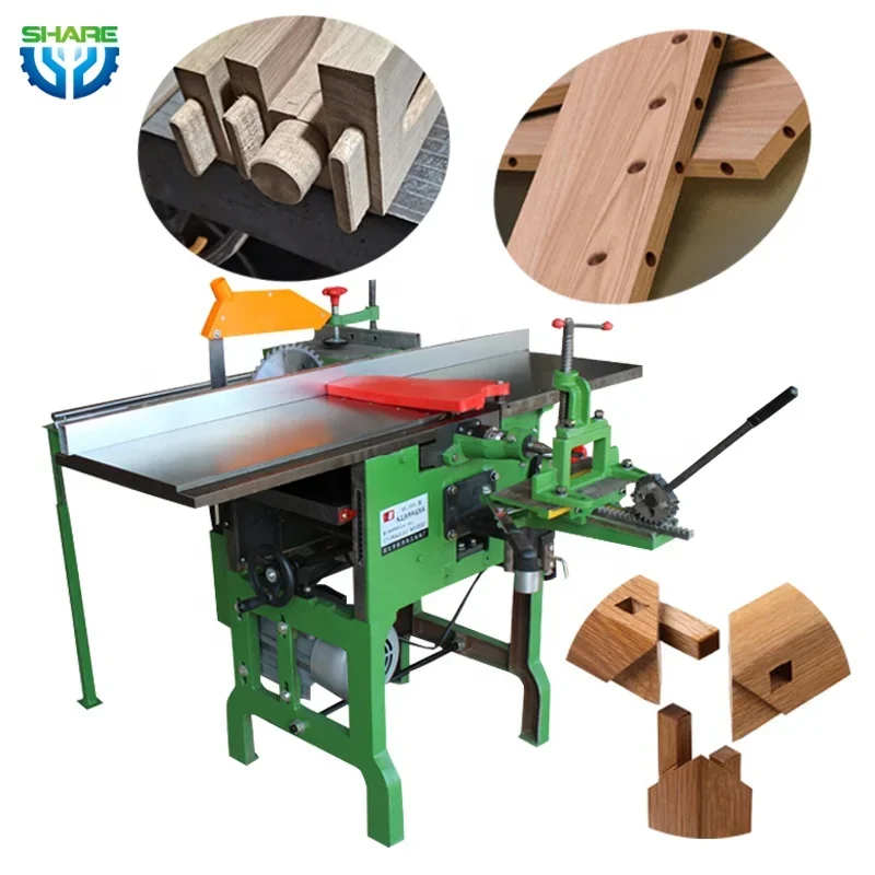 

Multifunction Woodworking Machine Trade Portable Wood Jointer Planer