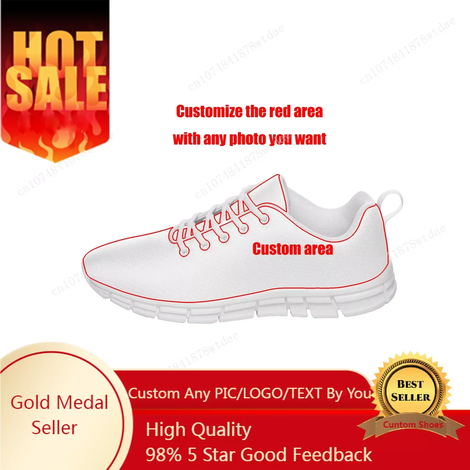 

Custom Shoes Sports Shoes Mens Womens Teenager Kids Children Sneakers High Quality Sneaker Tailor Made Couple Black And White