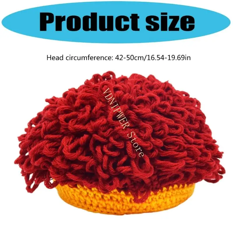 Chapeau extensible unisexe pour enfants, haut bouclé accessoire Costume pour les jours froids, les dates jeu D08E