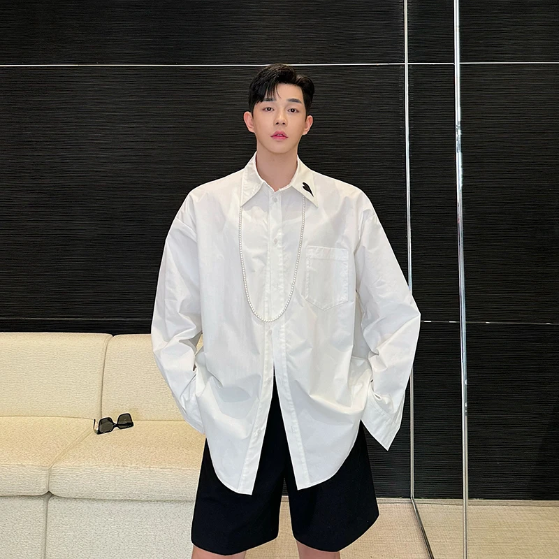 

Мужская футболка оверсайз с принтом в виде сердца, свободного кроя, модная, белая, увеличенного размера, повседневная, из полиэфирного волокна, весна-лето