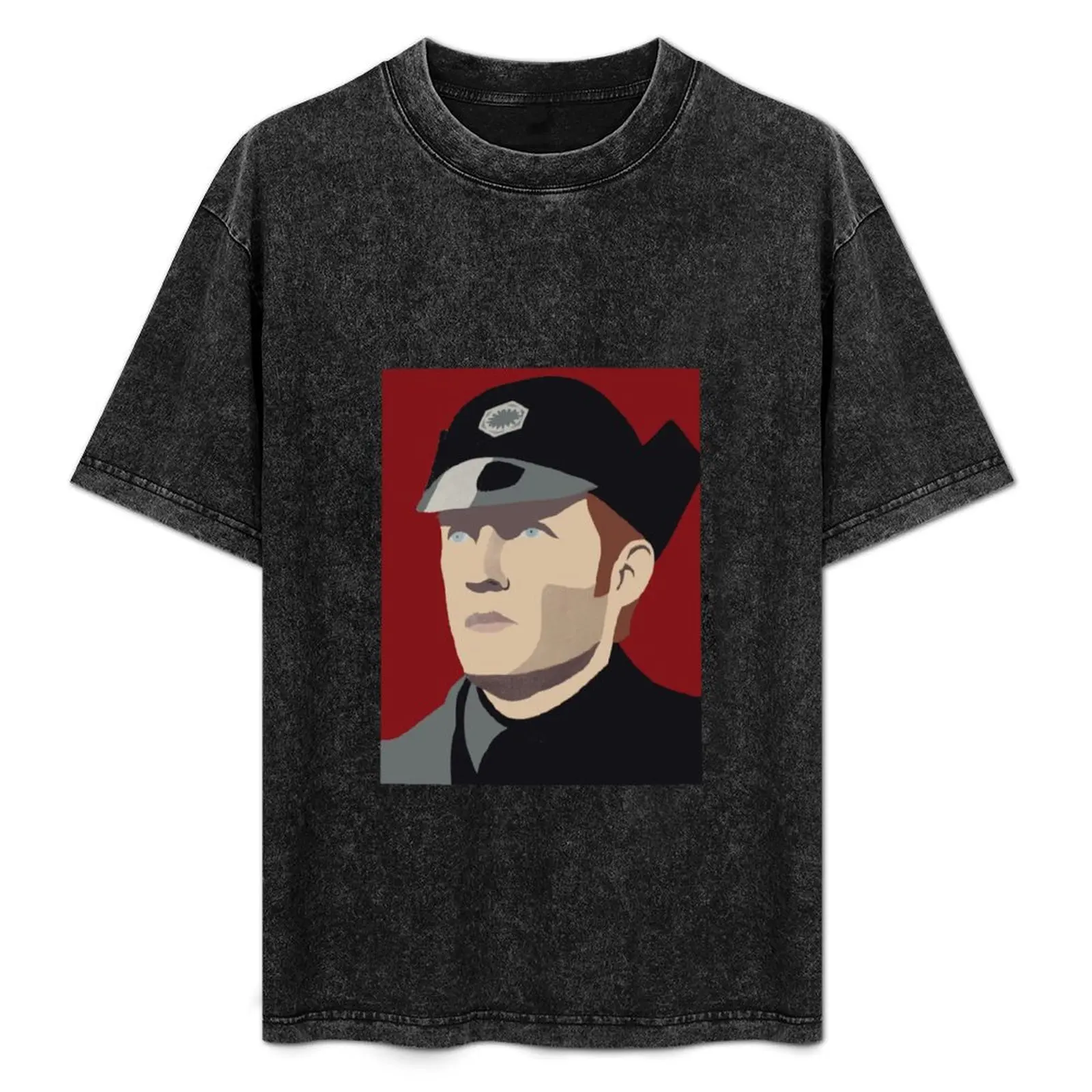 General Hux Pop Art T-Shirt Stylish Graphic Short Sleeve Top