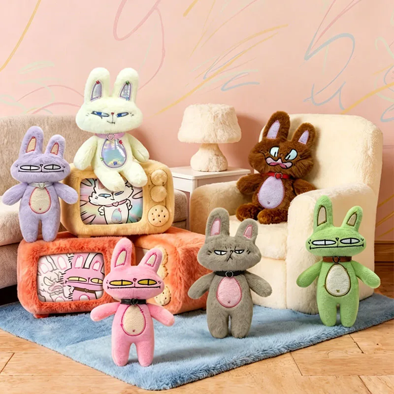 Caja Sorpresa de la Serie Gaba Bunny Awake Insane, Lindos Colgantes de Muñecas Anime Gaba, Bolsa Sorpresa, Figura de Peluche de Conejo de Broma, Caja Sorpresa, Regalo para Niña