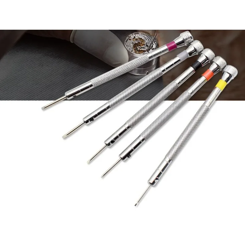 Mini Watch Screw Batch Set One-word Screwdriver Mobile Phone Computer Laptop Glasses Repair Watch Gadgets