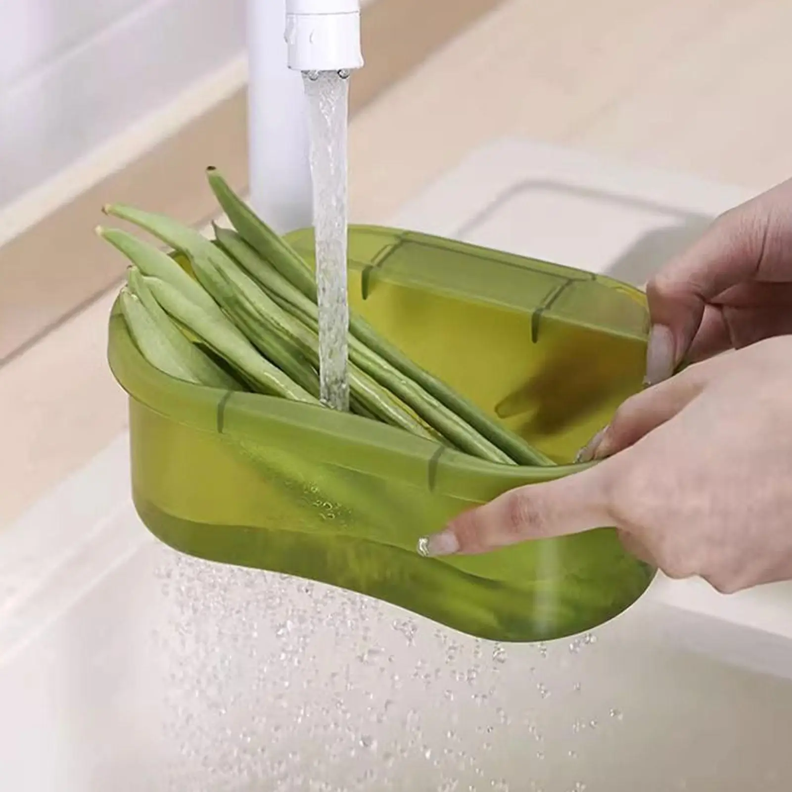 Sink Drain Basket Faucet Hanging Strainer Basket Multifunctional Kitchen Garbage Filter Sink Storage Basket  Kitchen tools