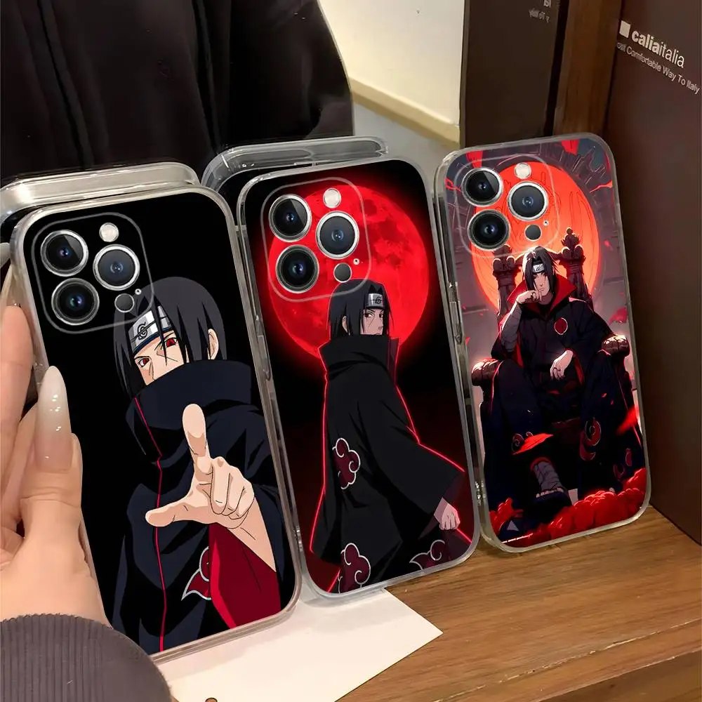 

Classic Anime Narutos Uchiha Itachi Phone Case For iPhone 17 16 15 14 11 12 13 Mini Pro XS Max Plus Funda Shell