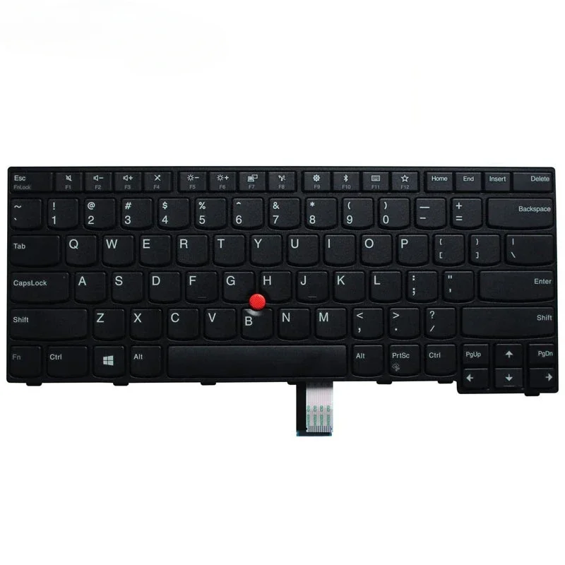 Laptop Replacement Keyboard for Lenovo ThinkPad E470 E470c E475 Laptop With Pointer No Backlight