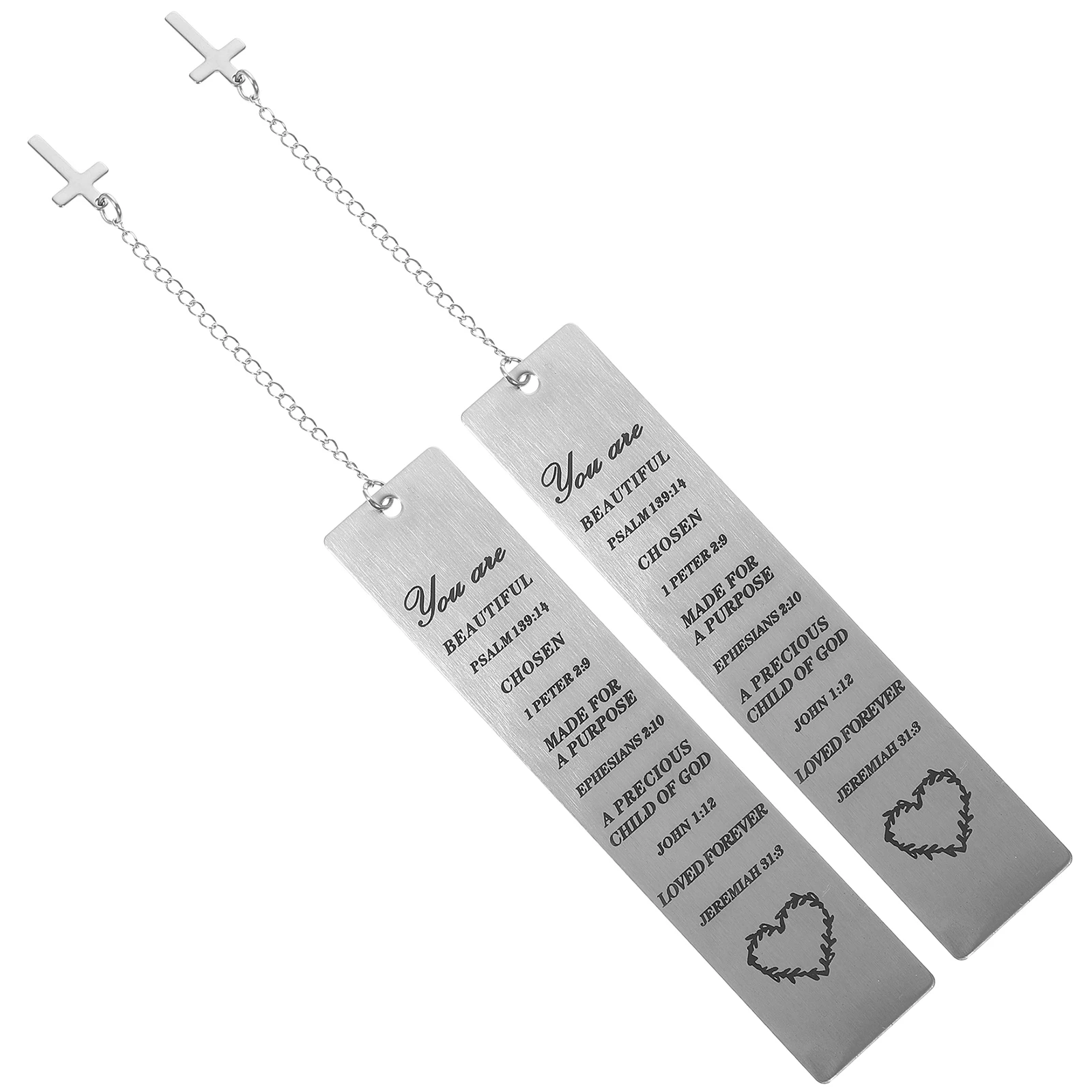 

Book Marks for Lovers Metal Bookmark Marker Commemorate Bookmarks Men Stainless Steel Mens Child