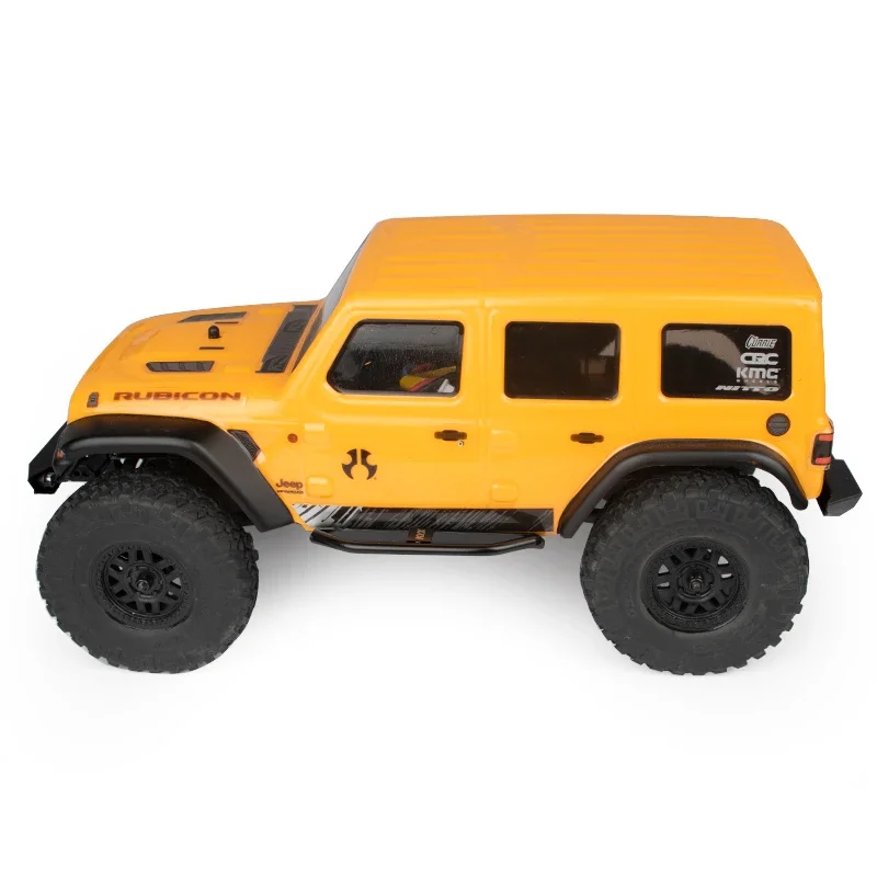 KYX Racing – marchepieds latéraux en métal, plaque de pied, pièces de mise à niveau, accessoires pour voiture sur chenilles axiale 1/24 RC SCX24