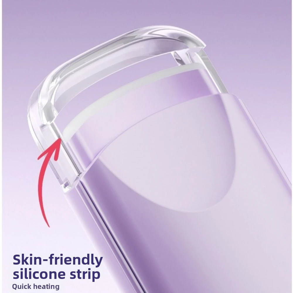 Quick Heating Rechargeable Eyelash Curler Claw Shape Long Lasting Electric Eyelash Curler USB Charging Simple Control