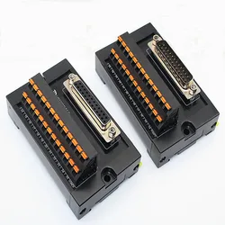 DB25 D-Sub DIN Rail Mount Interface Module , DB25 Male  Female Breakout Board ,DB25 splitter