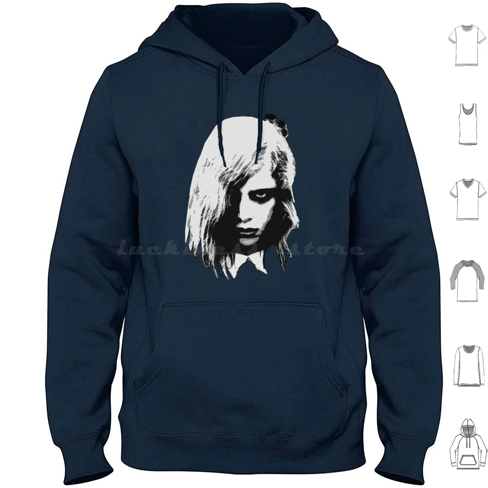 Barbara 2 Hoodies Long Sleeve Night Of The Dead Living Death Horror Movie Zombie Black White Classical Vintage Model