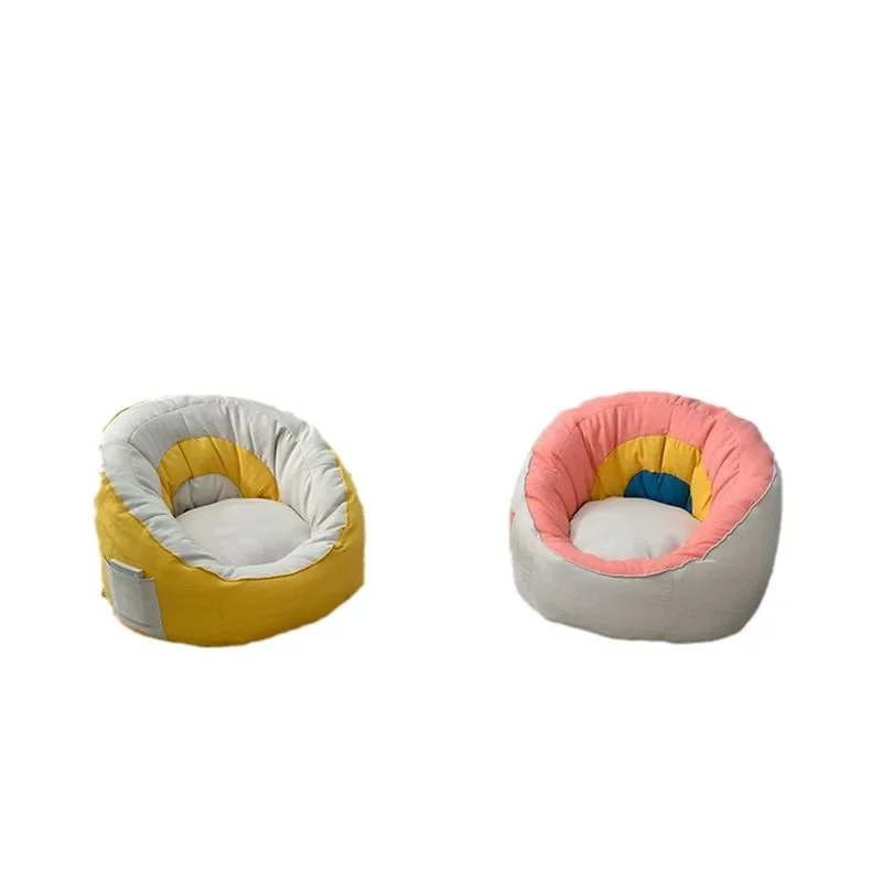 Sofá reclinable Lazy bean bag con relleno, Puede tumbarse y dormir en tatami, balcón, asiento individual, dormitorio, sofá pequeño