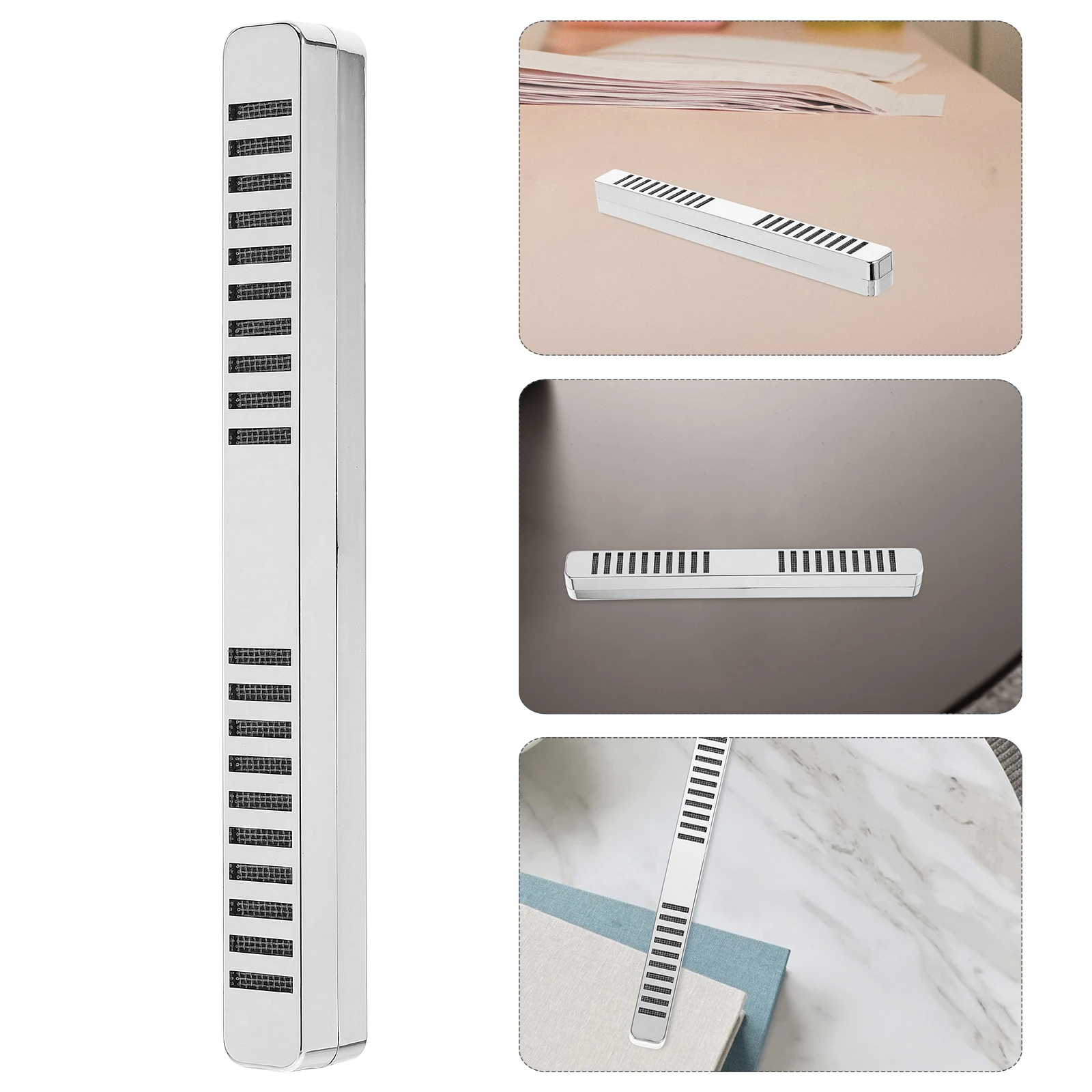 

Cigar Humidor Aroma Diffuser Humidifier Moisturizing Cabinet Silver Ventilation Ribs Accessories Humidors