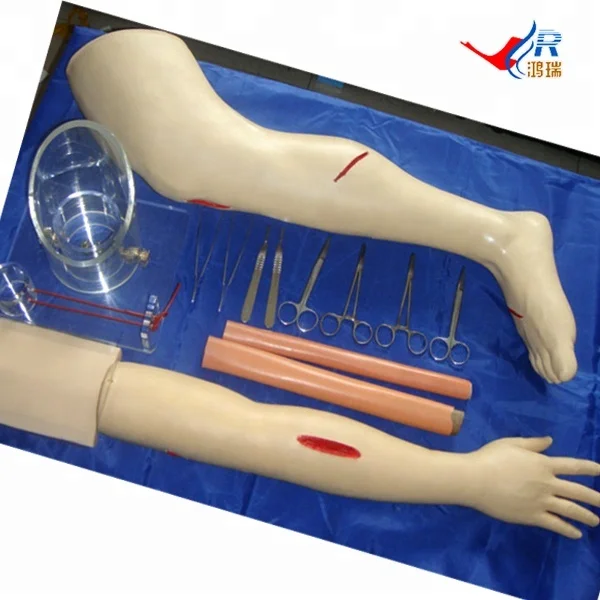 Comprehensive surgical skills training model, Surgery Skills Training Kit, Suture training modules