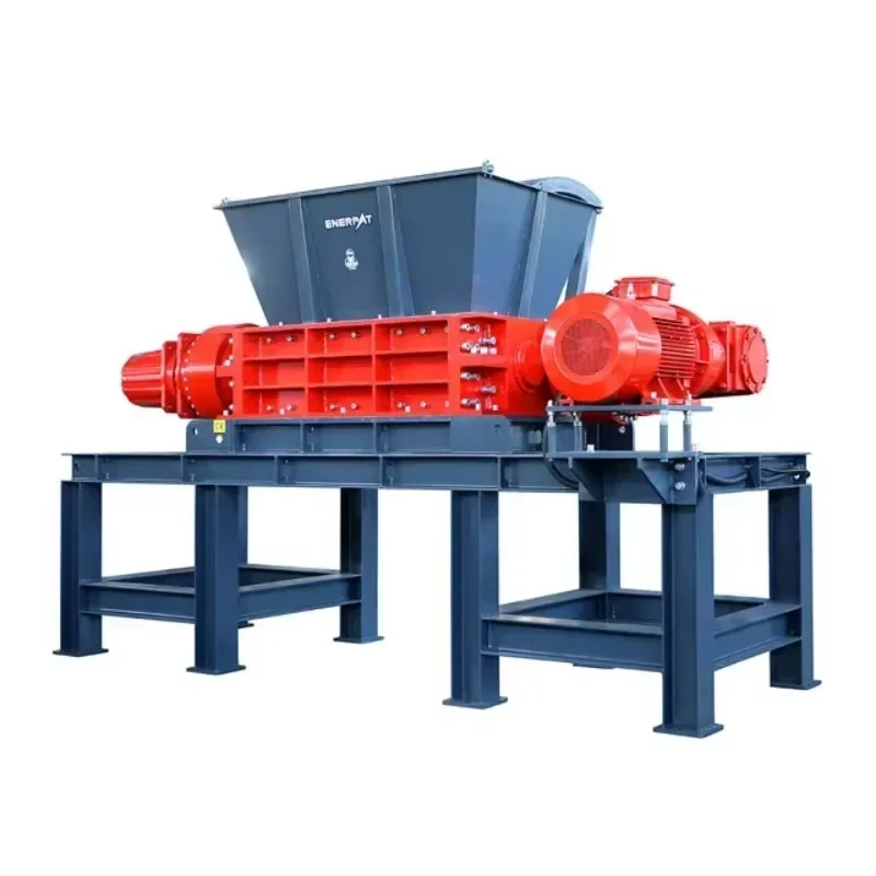 Good Quality Hydraulic Twin Shafts Shredder Machine Scrap Copper Metal Steel Shredder Machine Supplier