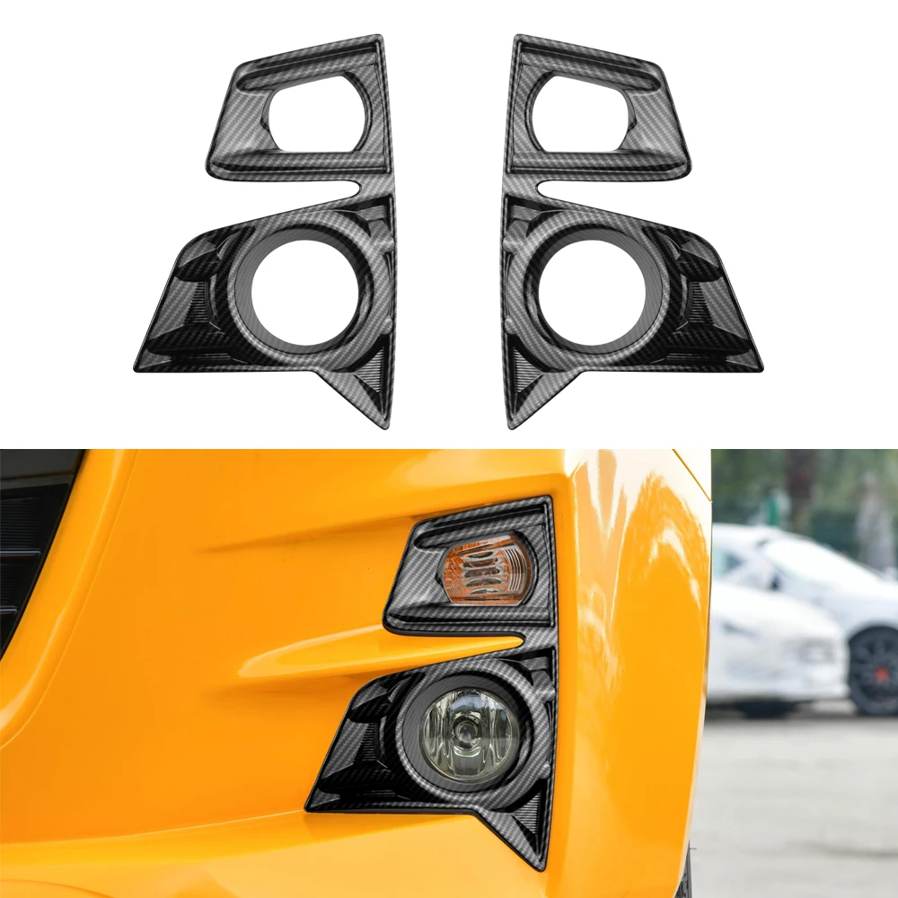 Car Front Fog Light Cover Trim for Isuzu Dmax D-max 2021 2022 2023 Fog Lamp Decorative Sticker Protector Styling Accessories