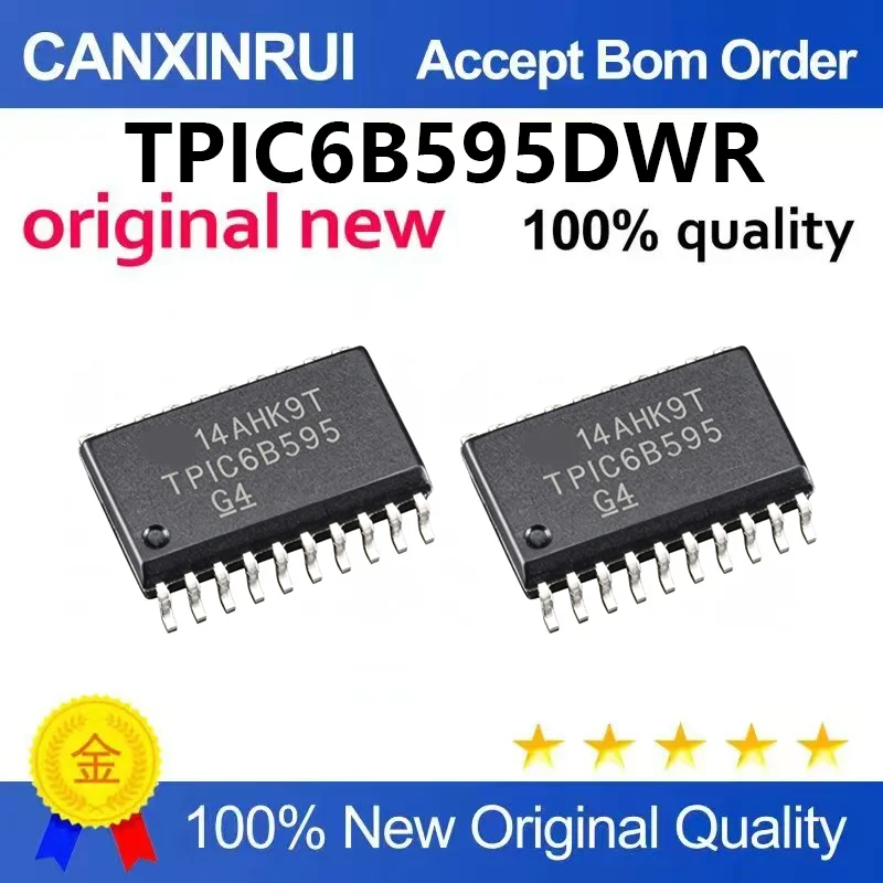（5pcs-100pcs）TPIC6B595DWR TPIC6B595 power driver SOP-20 wide body brand new original