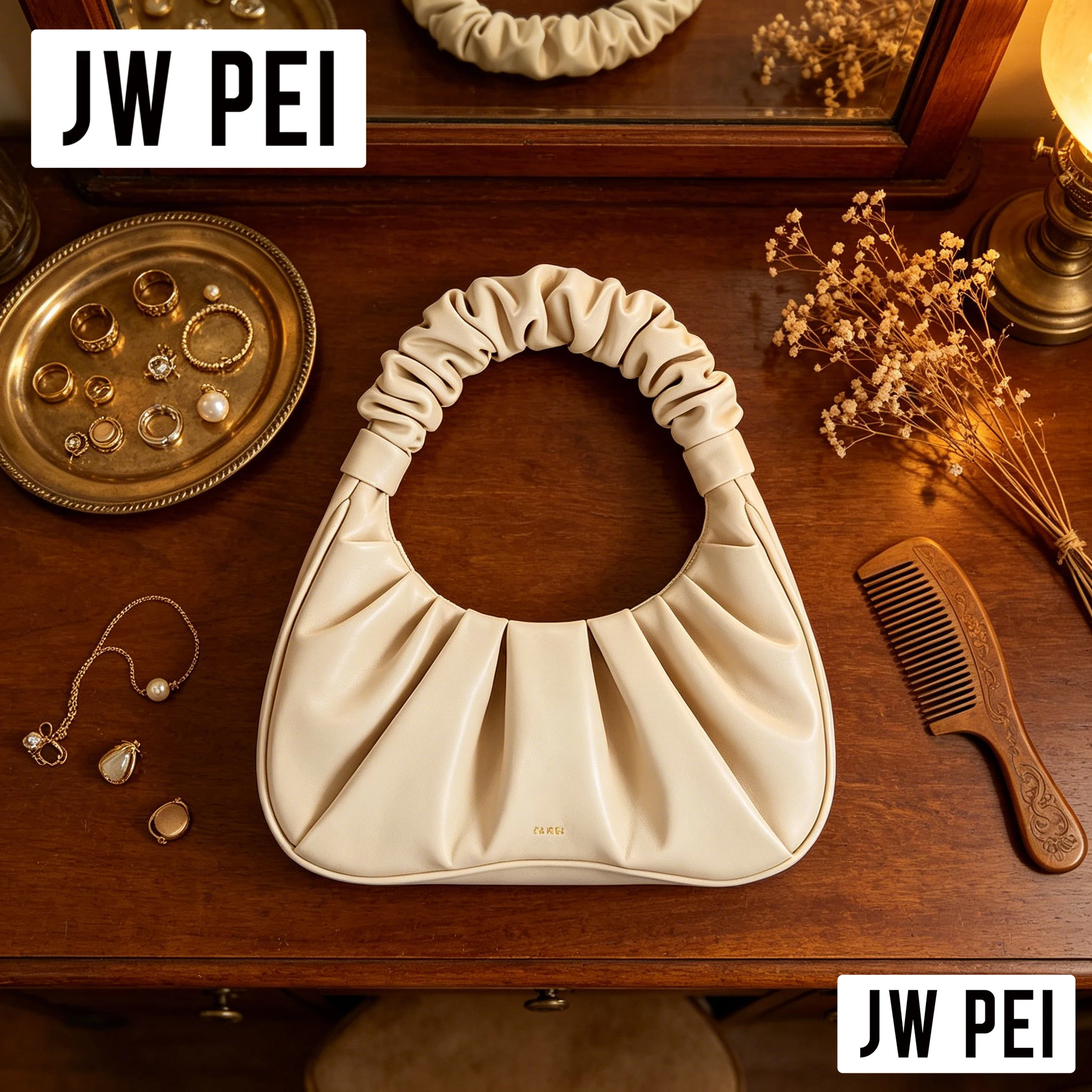 Women Bags Jw Pei - Bayanlar Niş Tasarımcı JW PEI Pileli