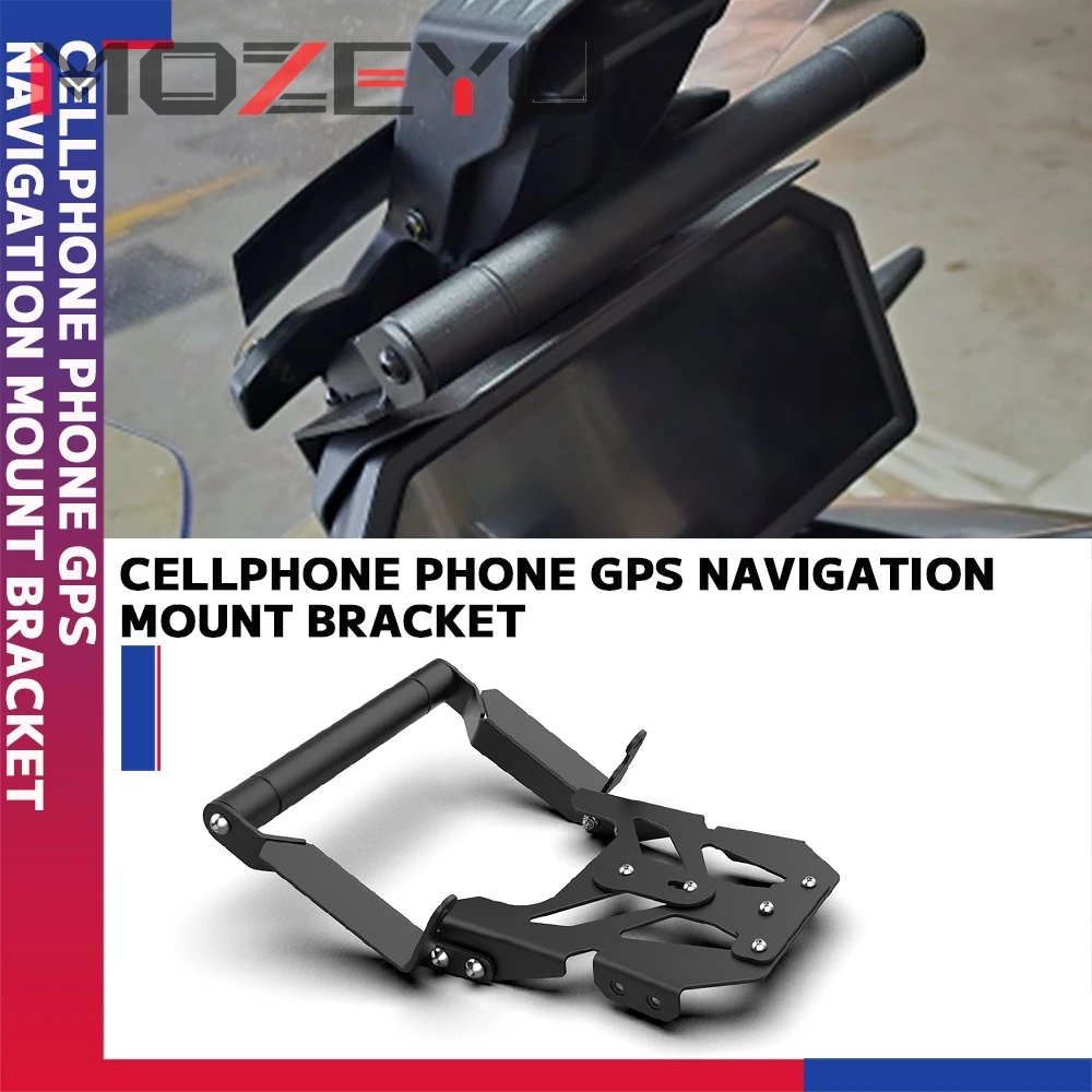 Tracer 9 GT+GPS Navigation Phone Holder For YAMAHA Plus Tracer9gt Plus Cellphone Bracket Extension Holder Tracer9 2023 2024 2025