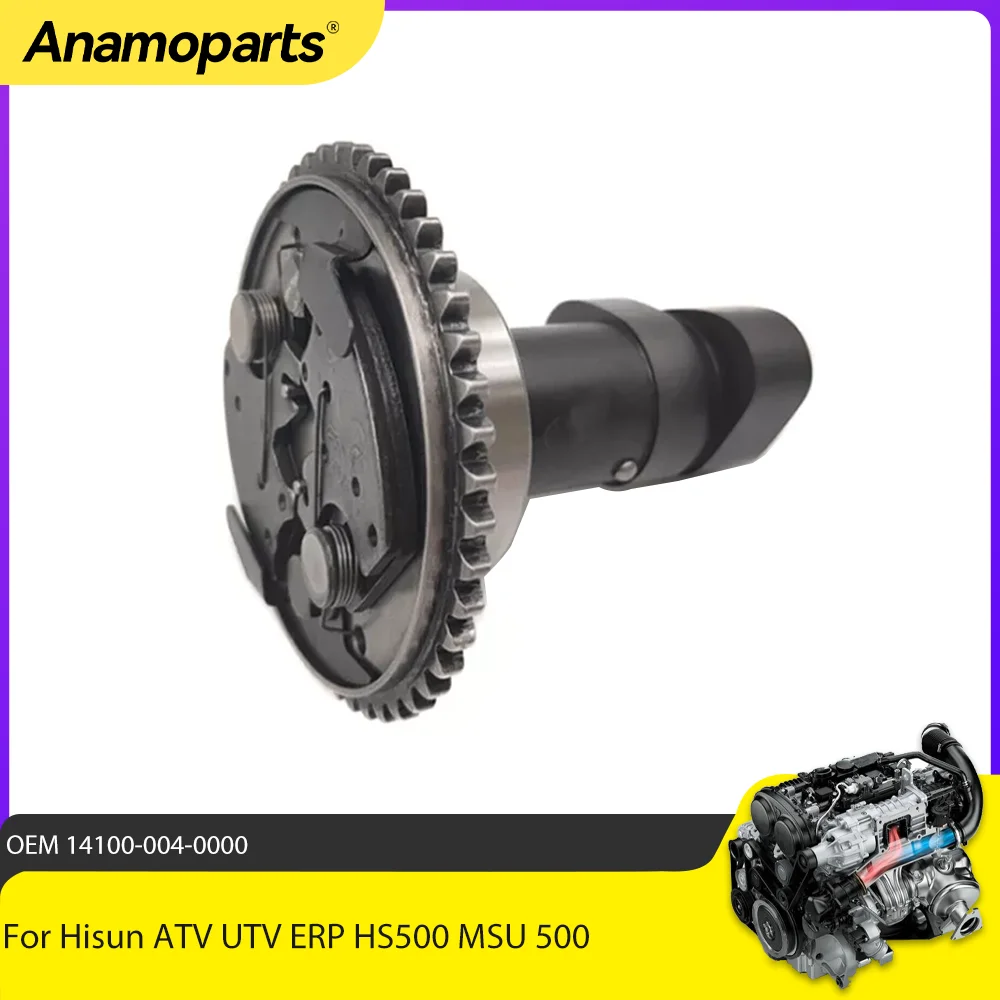 Motor Parts Camshaft For Hisun ATV UTV ERP HS500 MSU 500 Massimo Supermach Bennche QLink 14100-004-0000 Motorcycle Engine Parts