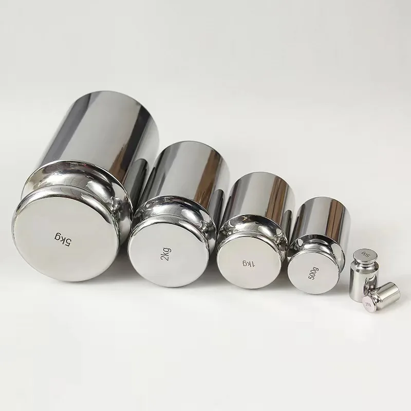 M1 M2 F1 F2 E1 E2 Grades 1kg 2kg 5kg 10kg 20kg Stainless Steel Weights For Weighing Tests