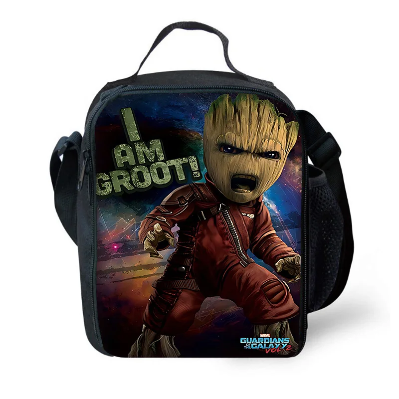 Marvel Schattige Groot Kind Geïsoleerde Grote Capaciteit Tas Voor Jongen En Meisje Student Outdoor Picknick Hervat Thermische Koeler Lunchbox